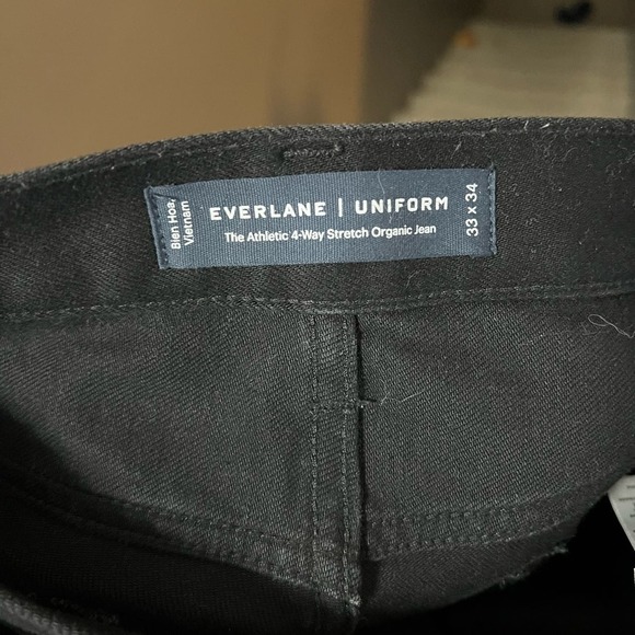 Everlane Uniform The Athletic 4-Way Stretch Organic Jean‎ size 33 x 34 - Picture 4 of 7